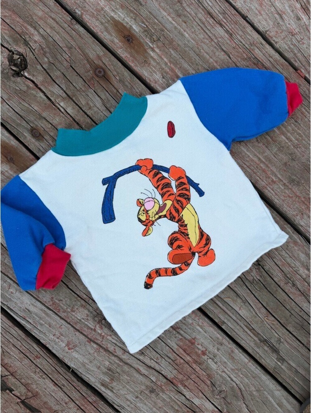 Vintage Y2K Winnie the Pooh Tigger Crewneck Toddler Baby Size 12 Months